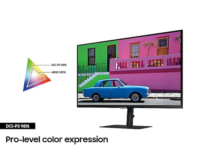 SAMSUNG 27" S80PB 60Hz IPS ViewFinity S8 UHD Monitor